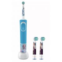 Электрическая зубная щетка Braun Oral-B Vitality D100.423.2K (Disney Frozen II) (плюс две насадки)