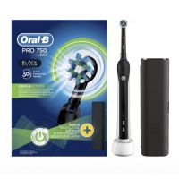 Электрическая зубная щетка Oral-B Pro 750 CrossAction, черный