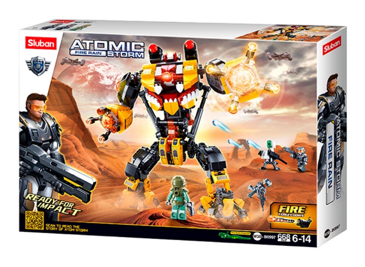  SLUBAN Atomic Storm M38-B0997  - (668., 3.)