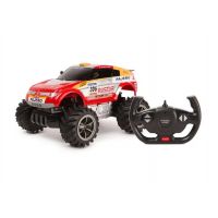 Машинка на радиоуправлении Rastar Pajero Evolution (Dakar Rally) (арт.20100), 1:18 (24 см). Красная