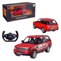 Машинка на радиоуправлении Rastar 28200R Range Rover Sport (1:14, 33см). Доступ в салон. Свет фар. Красная
