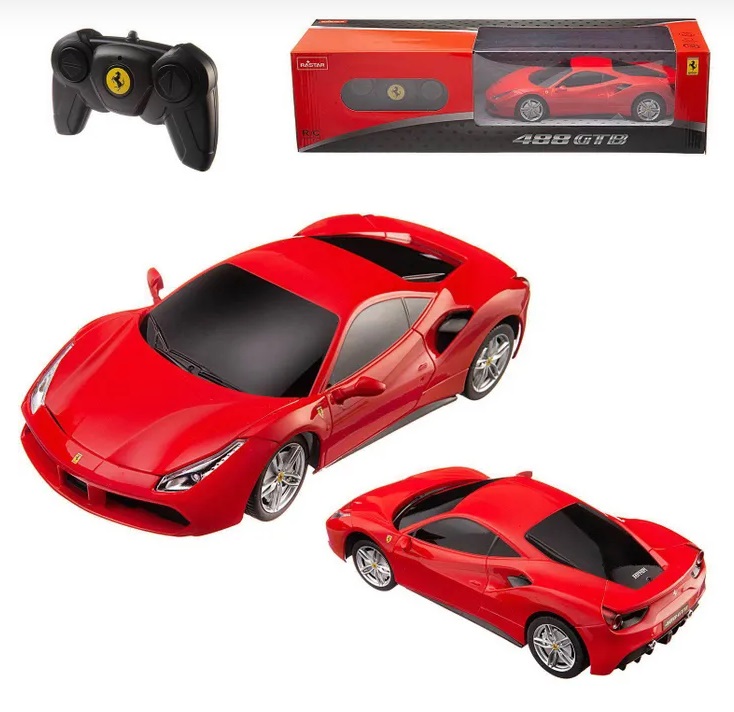    Rastar 76000R Ferrari 488 GTB (1:24, 18,5). 
